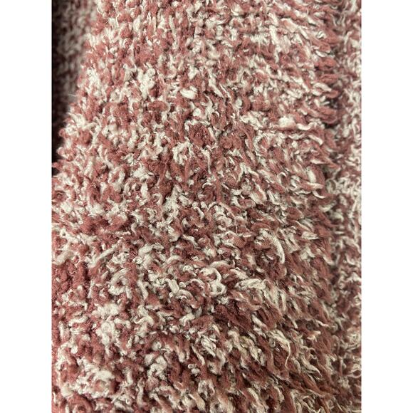 BAREFOOT DREAMS CARDIGAN S / M COZYCHIC COCOON SWEATER ROSEWOOD VINTAGE ROSE RED - Picture 8 of 10
